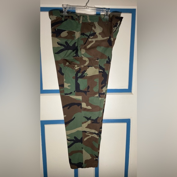 Tullahoma Industries Military Combat Trousers Camouflage Hot Weather Woodland - Picture 3 of 14